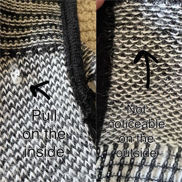 YIGAL AZROUEL 100% Baby Alpaca Jacquard Knit Cardigan Sweater Size XS/S - Picture 11 of 14